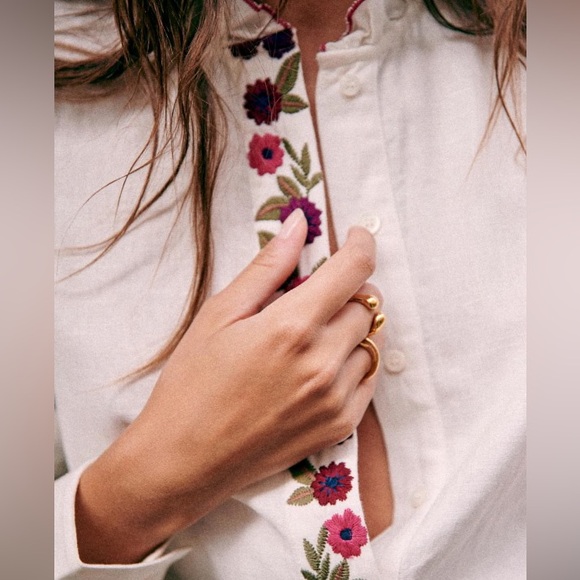 SEZANE MEGAN SHIRT - Picture 4 of 4